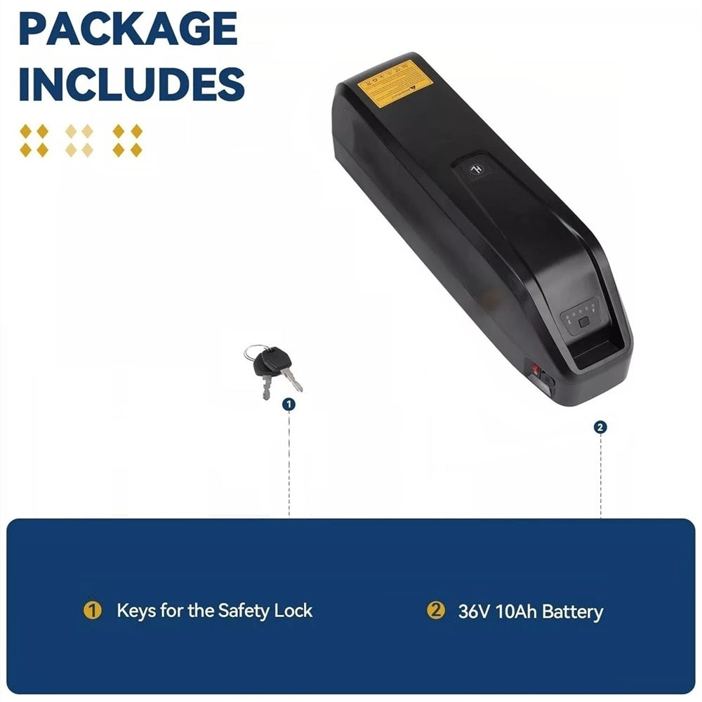 TotGuard Electric Bike Battery for Rider - TotGuard