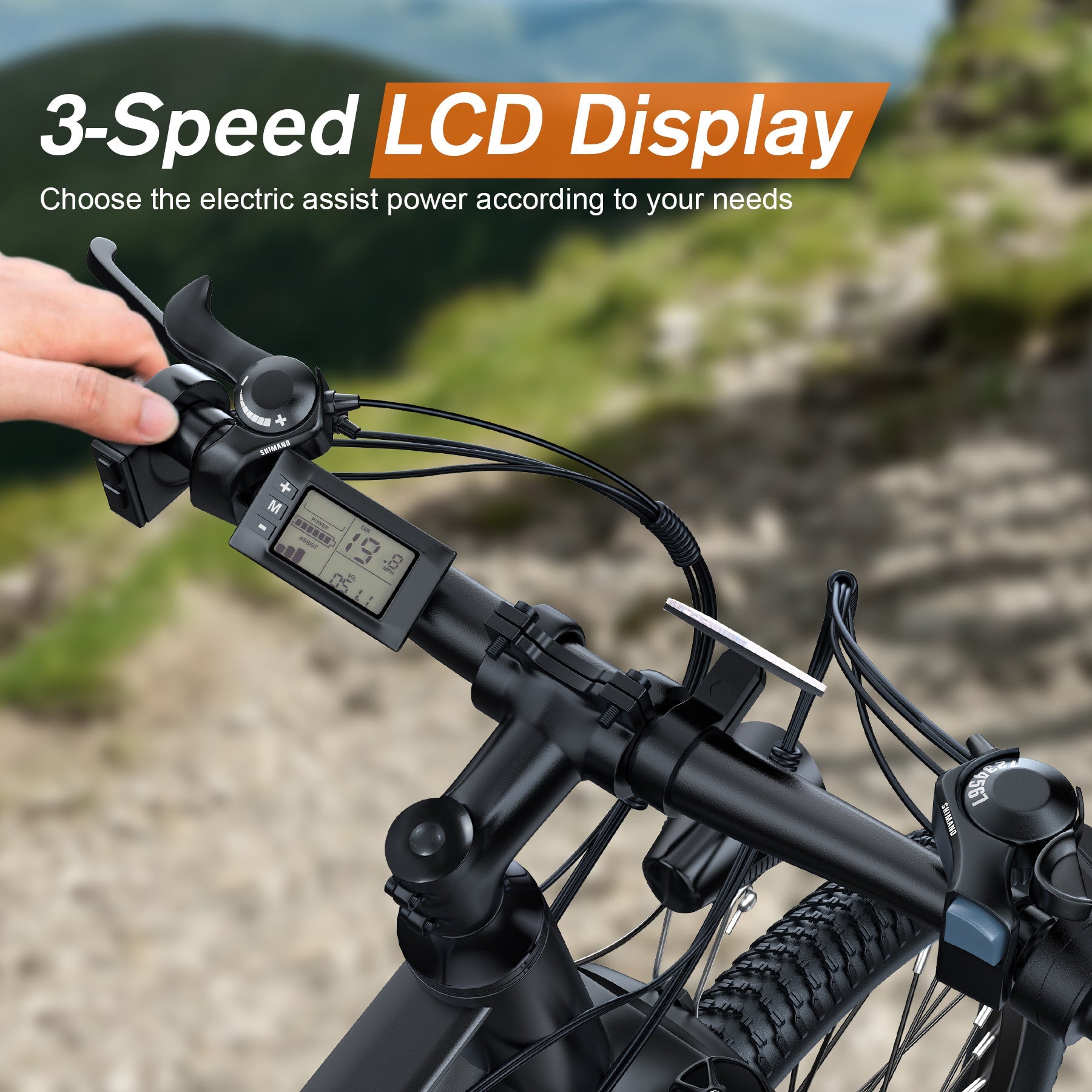 TotGuard T-266 Adult Commuter Electric Mountain Bike - TotGuard