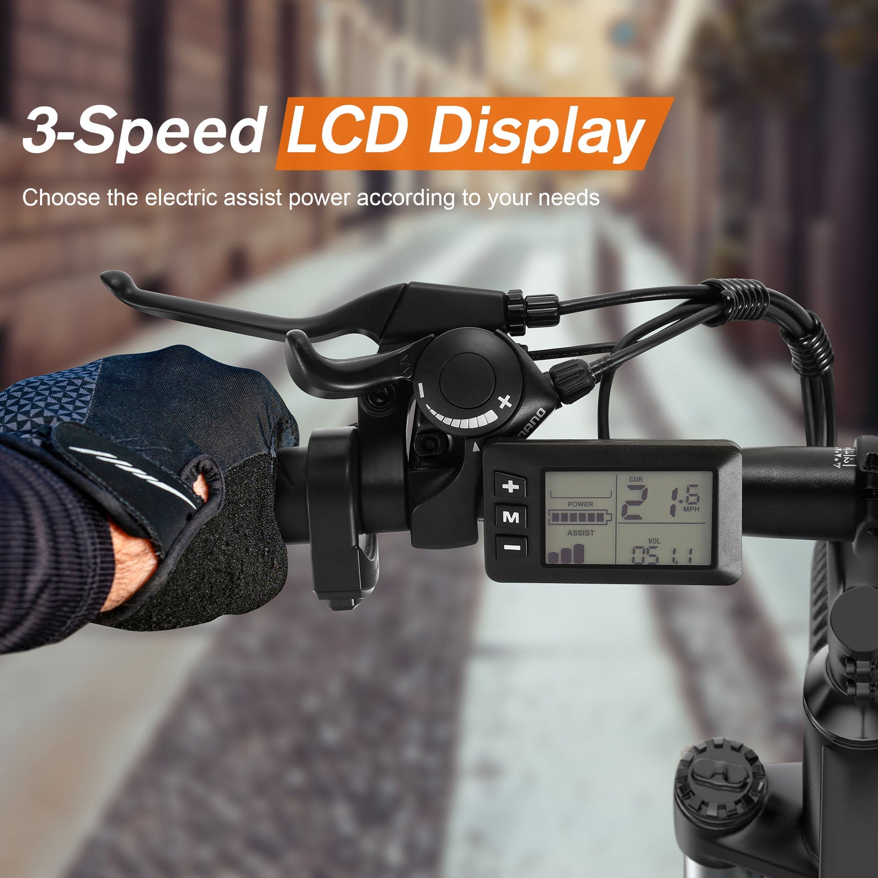 TotGuard T-276 Adult Adventure Electric Mountain Bike - TotGuard