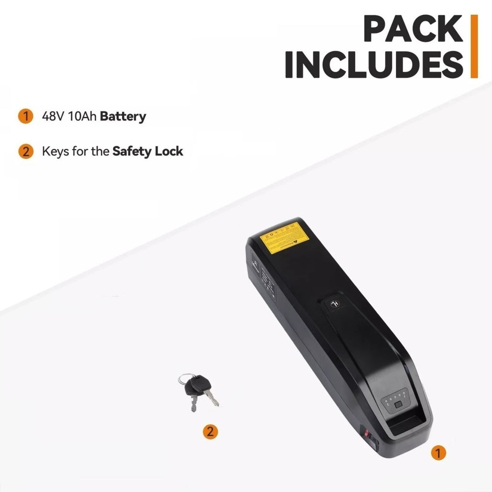 TotGuard Electric Bike Battery for Rider Max - TotGuard