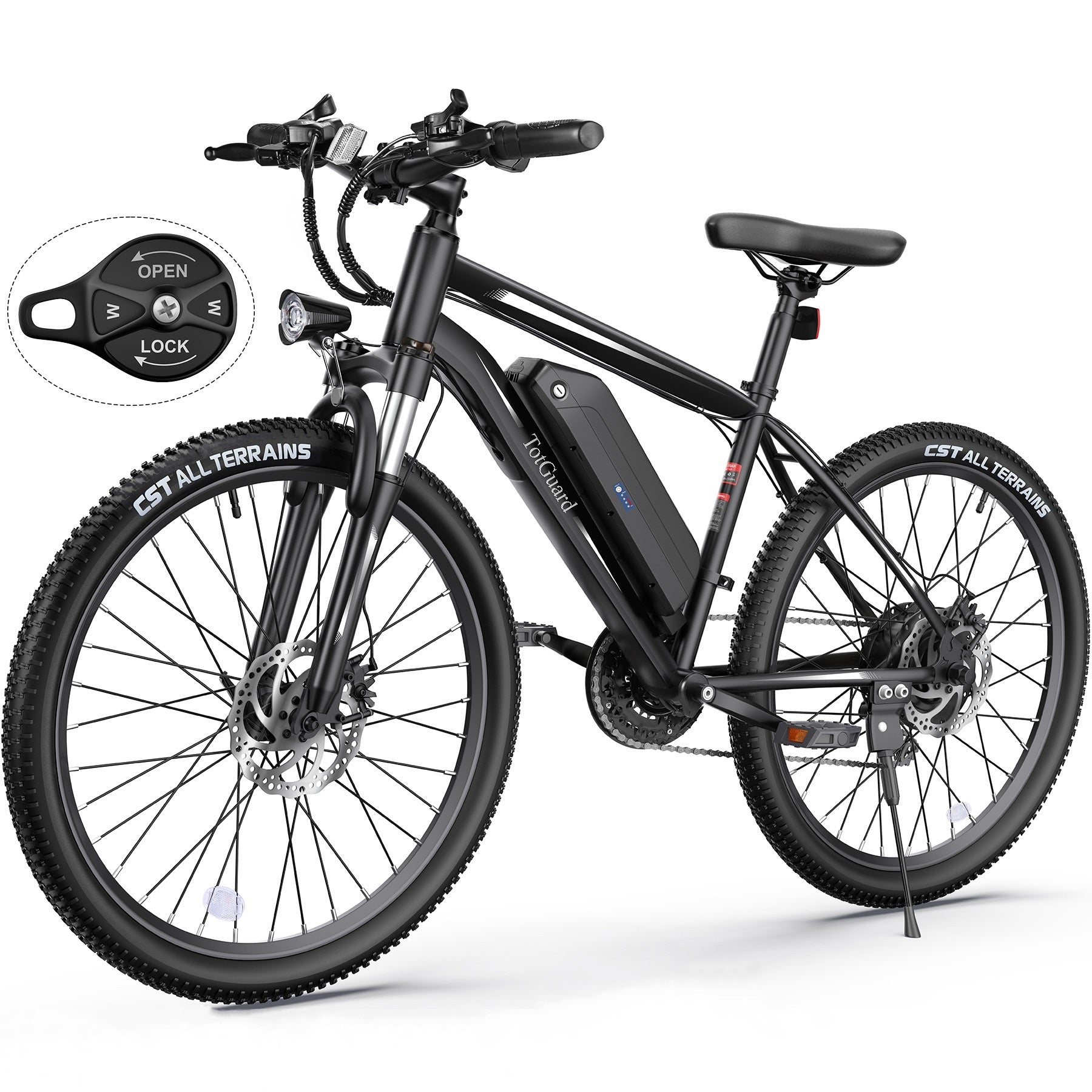 TotGuard T-276 Adult Adventure Electric Mountain Bike - TotGuard