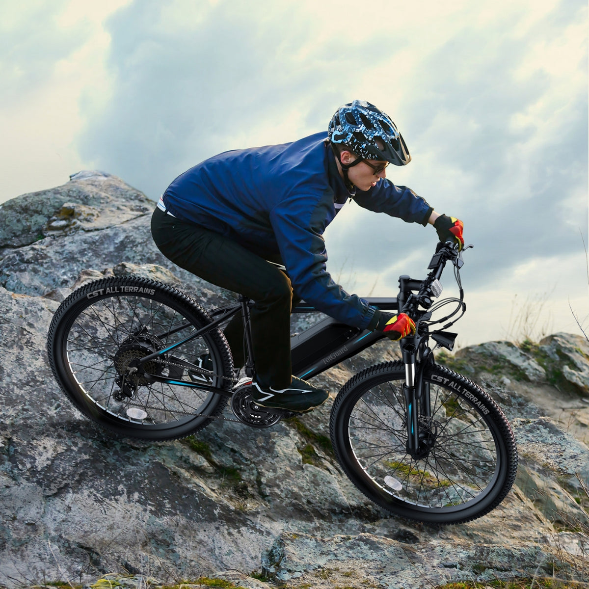 TotGuard Rider Max Adult Adventure Electric Mountain Bike - TotGuard