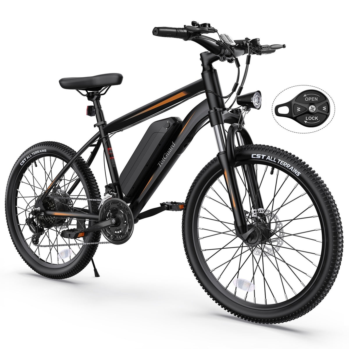 TotGuard Chaser Adult Commuter Electric Mountain Bike - TotGuard