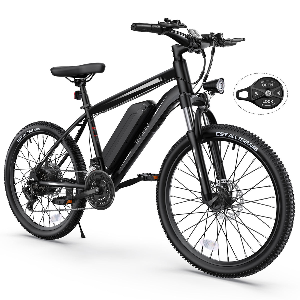TotGuard Chaser Adult Commuter Electric Mountain Bike - TotGuard