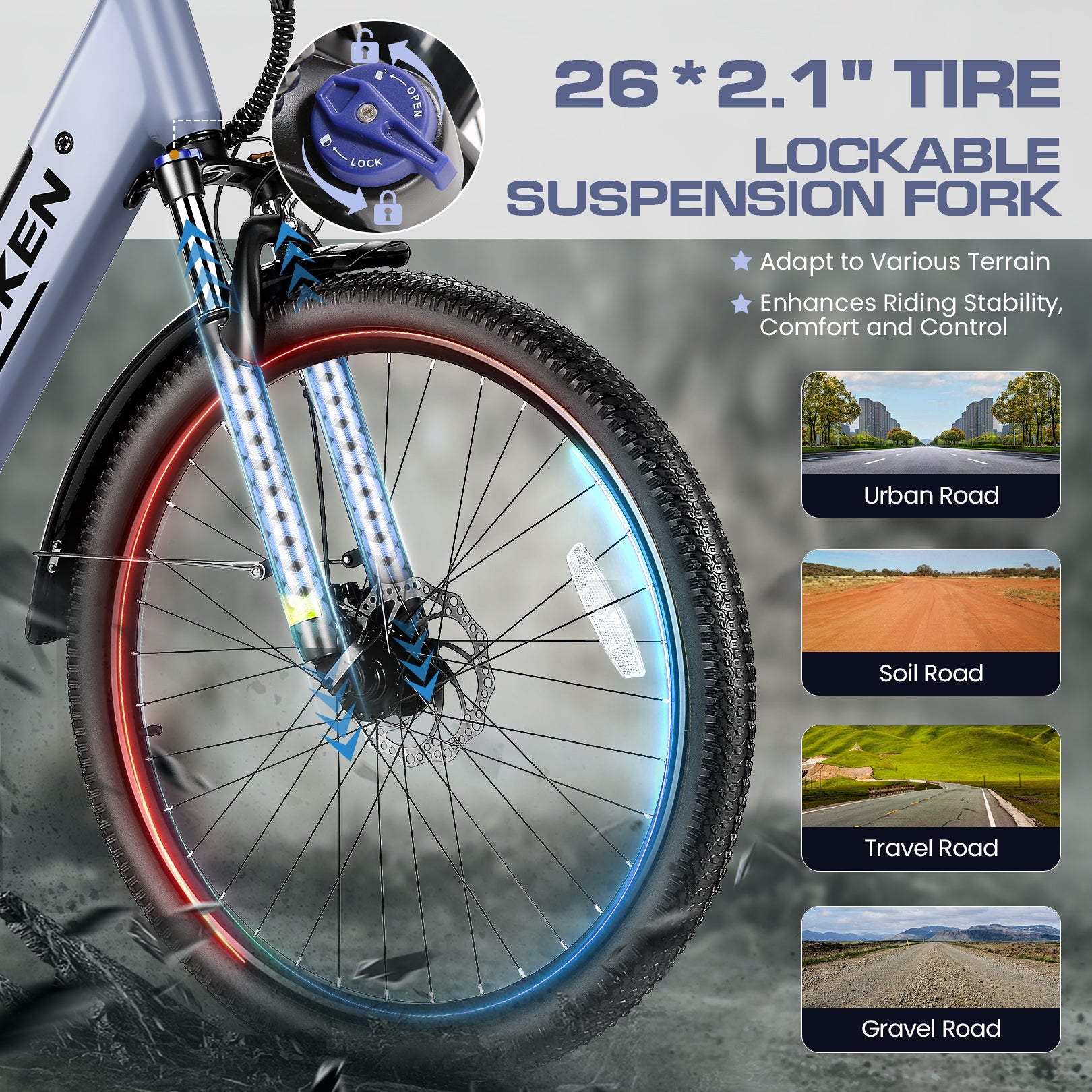 TotGuard PRSWK21 Step Through Commuter Electric Bike