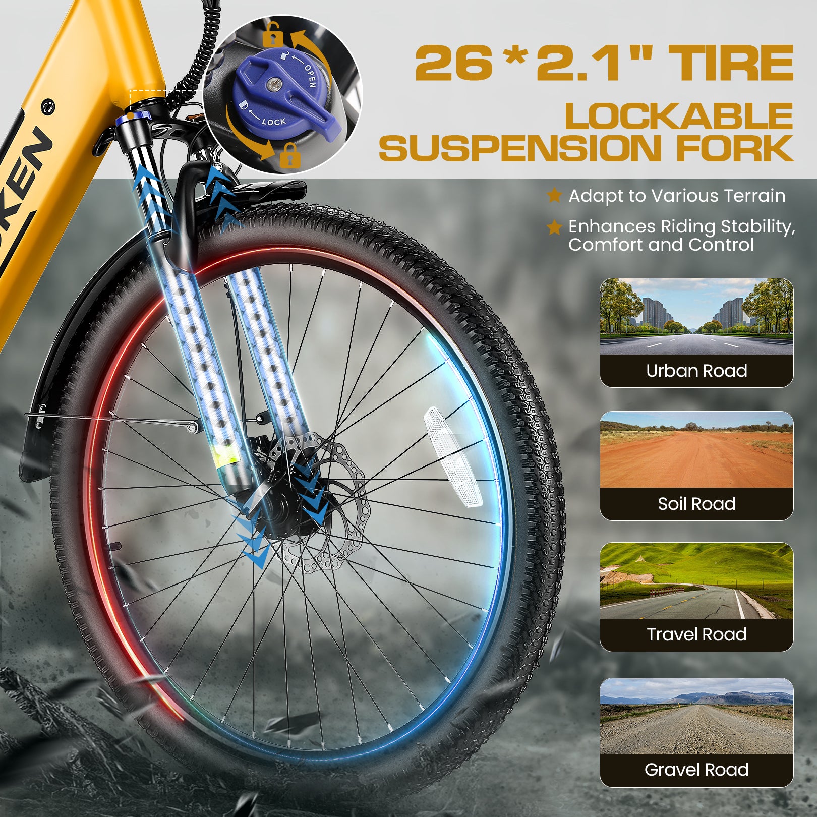 TotGuard PRSWK21 Step Through Commuter Electric Bike
