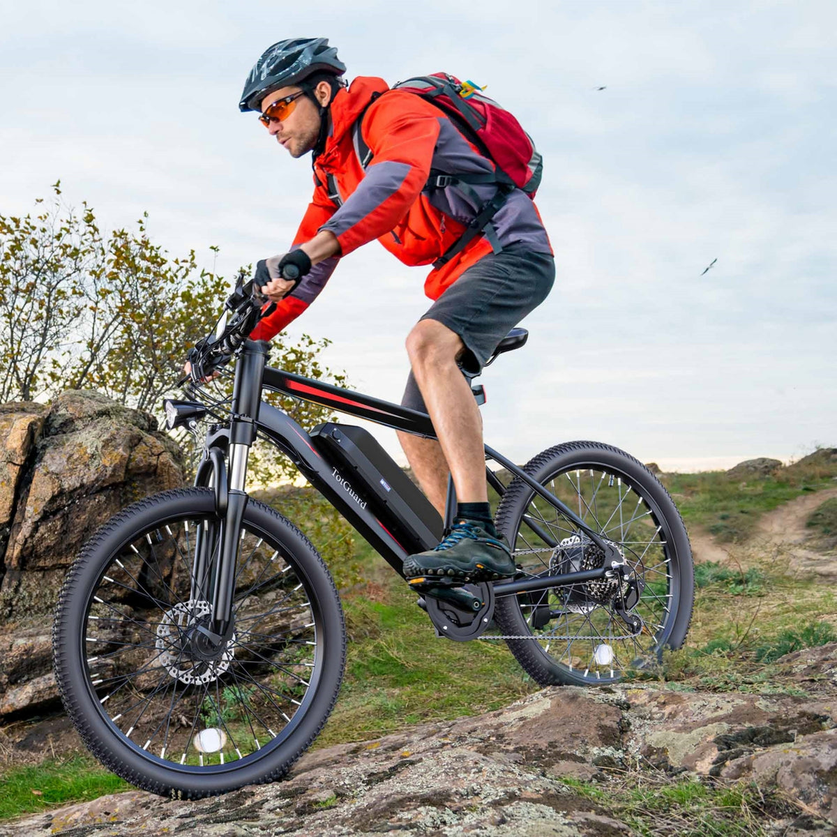 TotGuard Trekker Hardtail Trail Electric Mountain Bike - TotGuard
