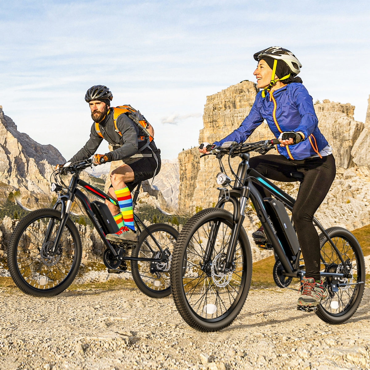 TotGuard Trekker Hardtail Trail Electric Mountain Bike - TotGuard