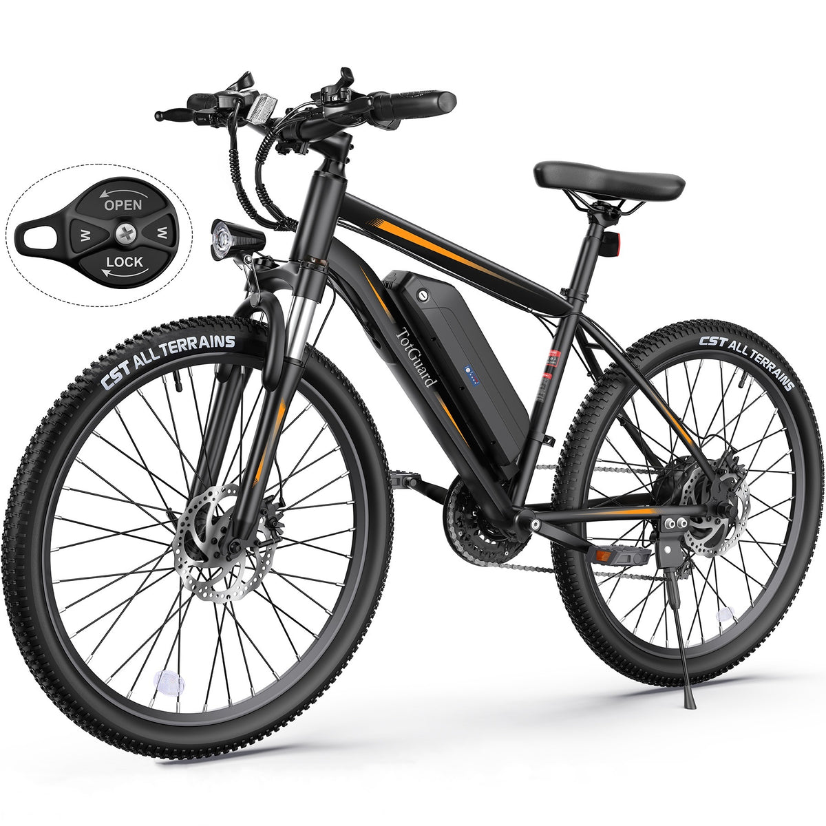 TotGuard Trekker Hardtail Trail Electric Mountain Bike - TotGuard