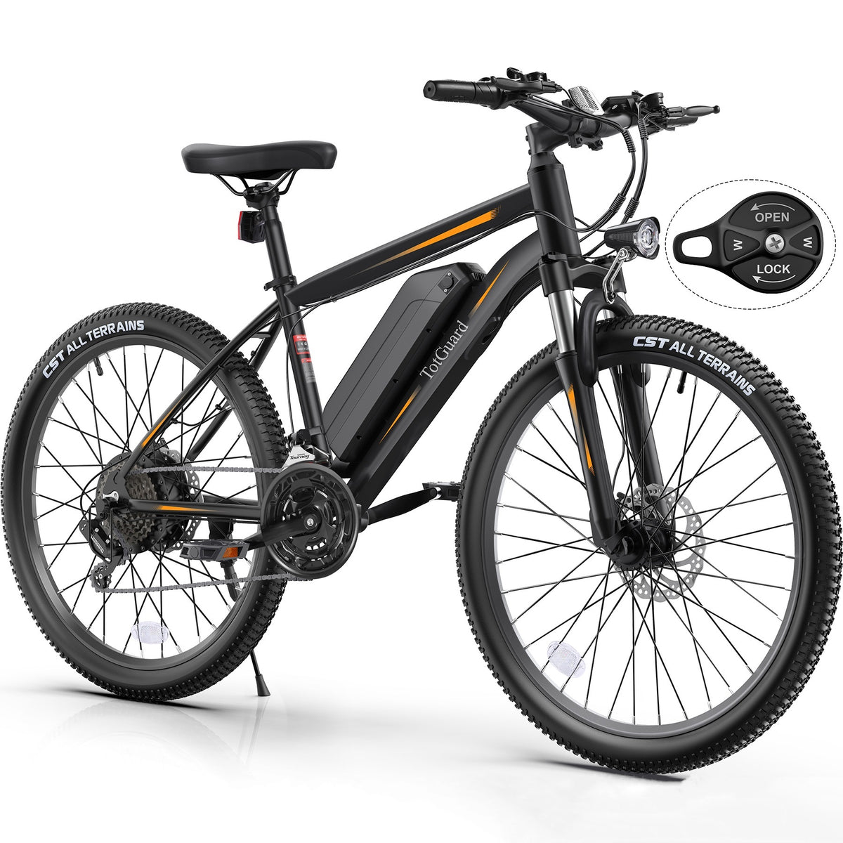TotGuard Trekker Hardtail Trail Electric Mountain Bike - TotGuard