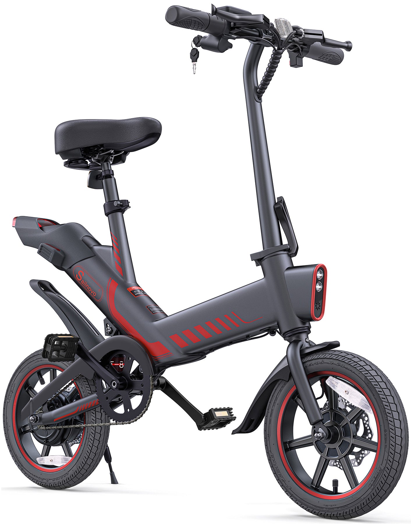 TotGuard Sailnovo Urban Commuter Folding Electric Bike - TotGuard