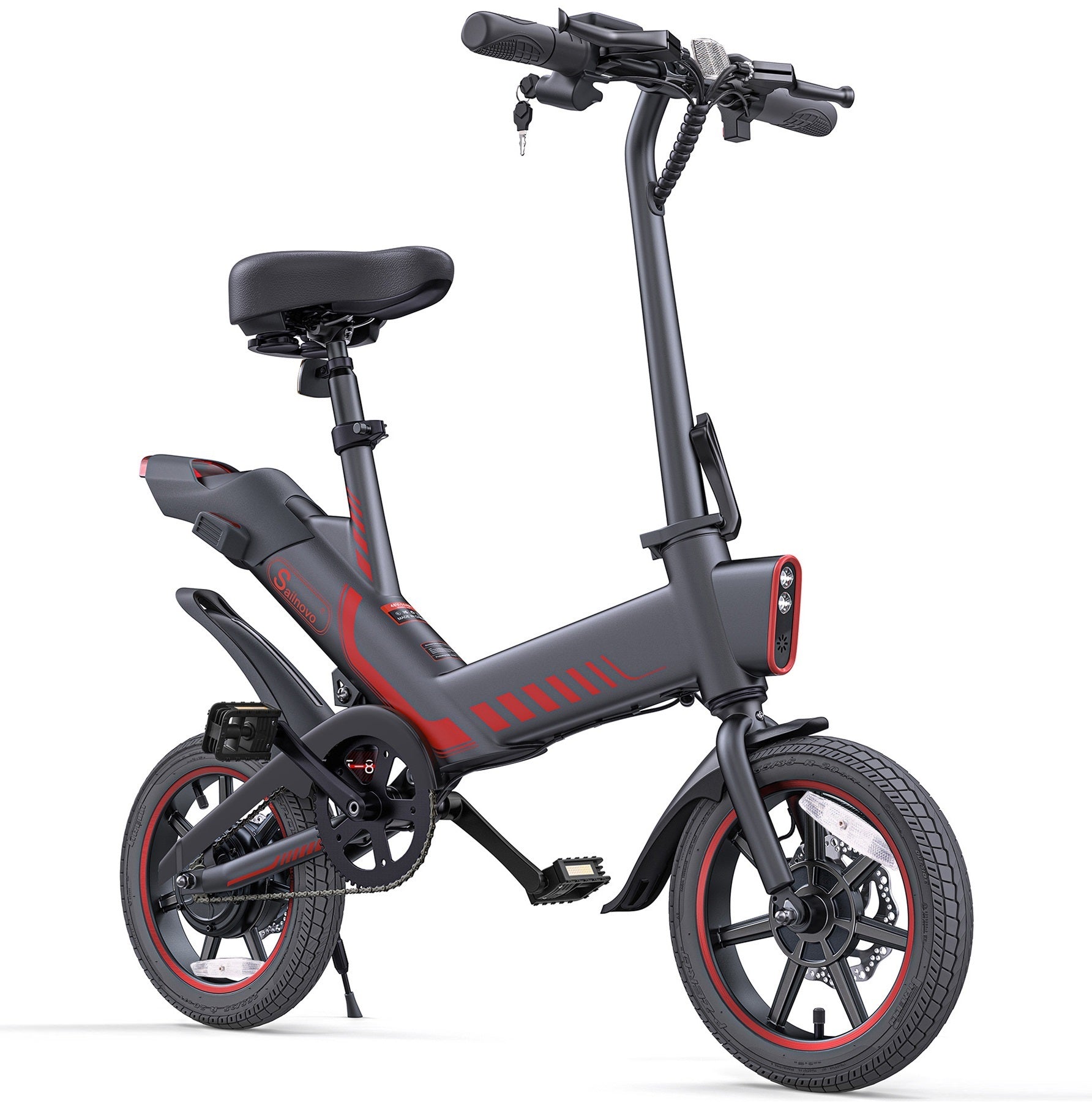 TotGuard Sailnovo Urban Commuter Folding Electric Bike - TotGuard