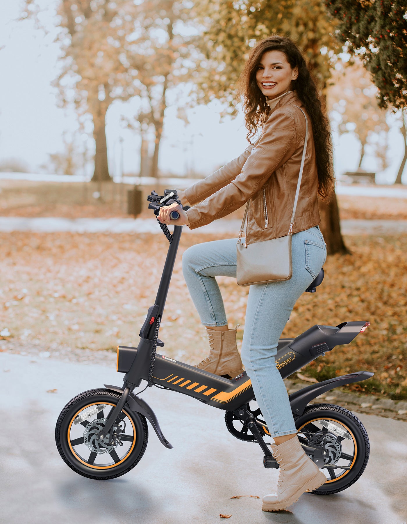 TotGuard Sailnovo Urban Commuter Folding Electric Bike - TotGuard