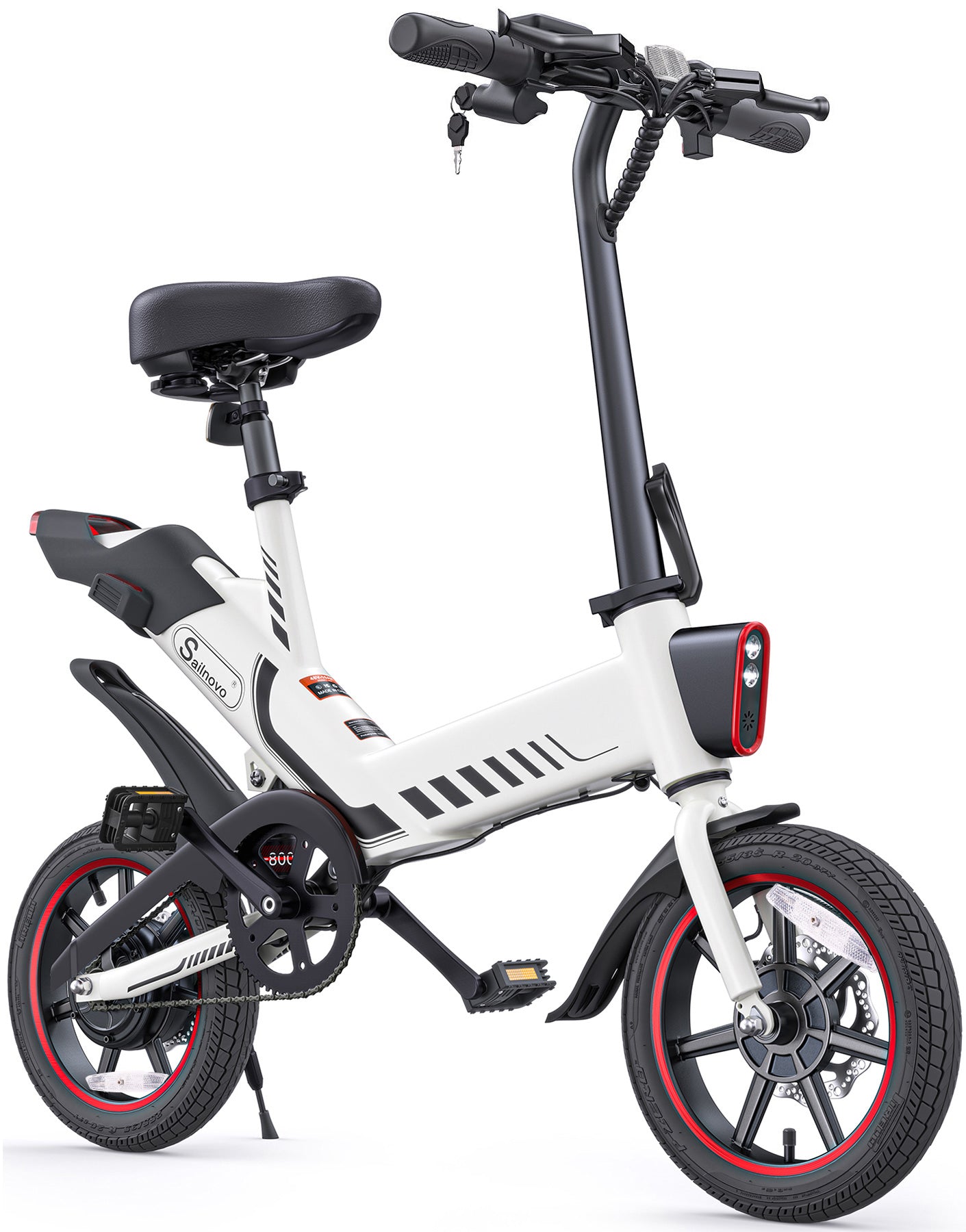 TotGuard Sailnovo Urban Commuter Folding Electric Bike - TotGuard