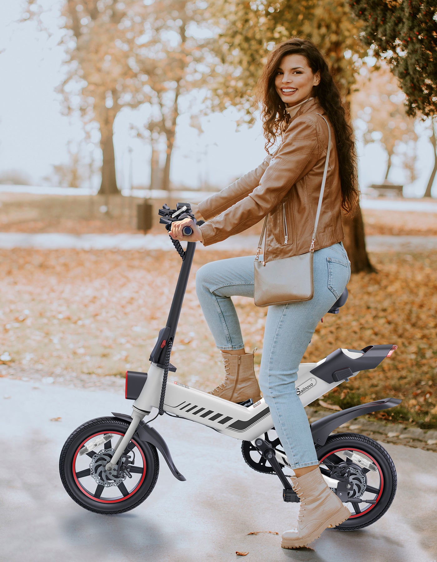 TotGuard Sailnovo Urban Commuter Folding Electric Bike - TotGuard