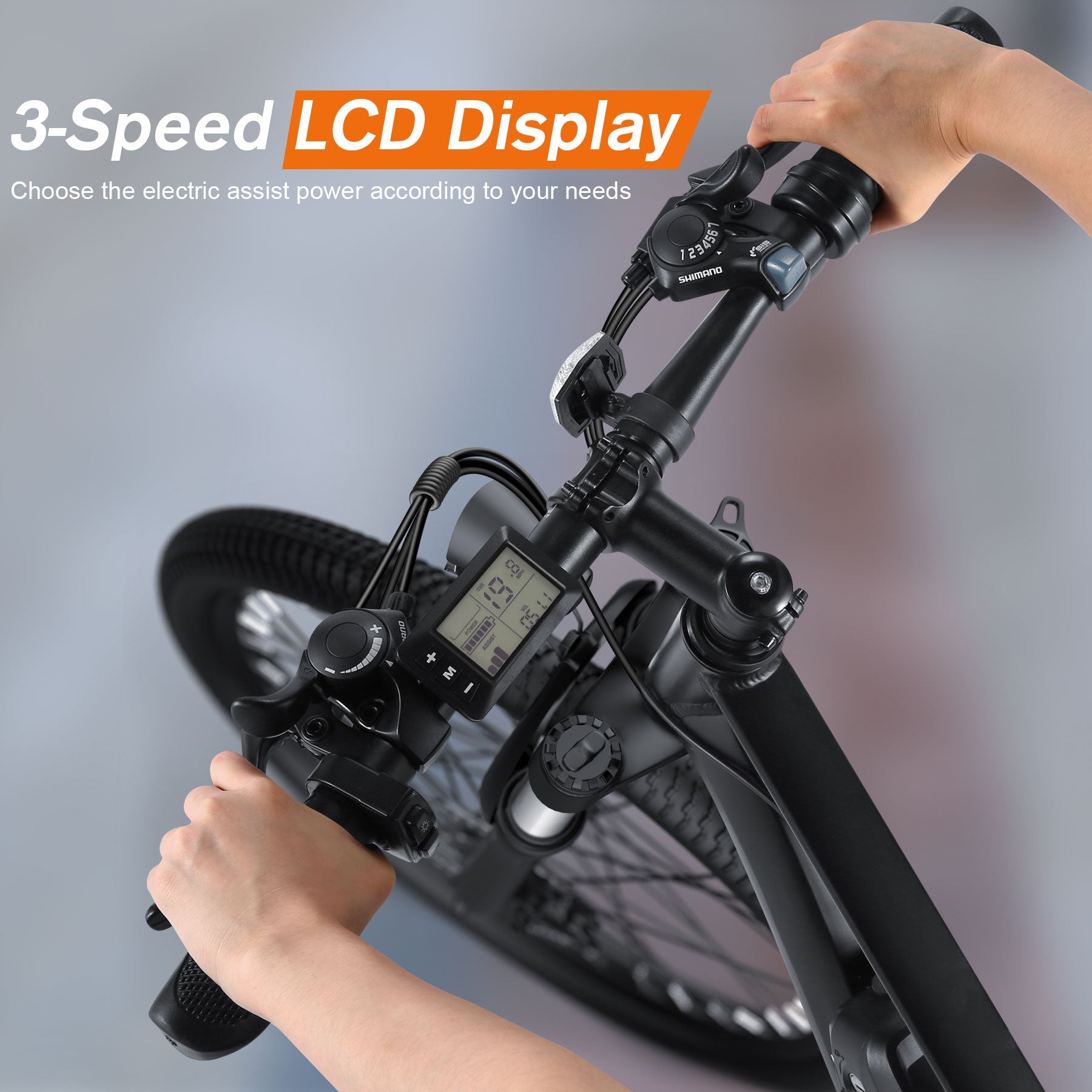 TotGuard T-266 Adult Commuter Electric Mountain Bike - TotGuard