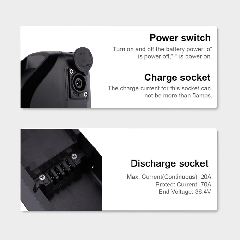 TotGuard Electric Bike Battery for Rider Max - TotGuard