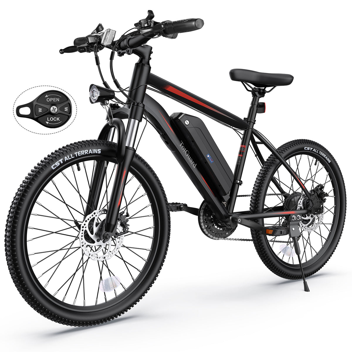 TotGuard Chaser Adult Commuter Electric Mountain Bike - TotGuard