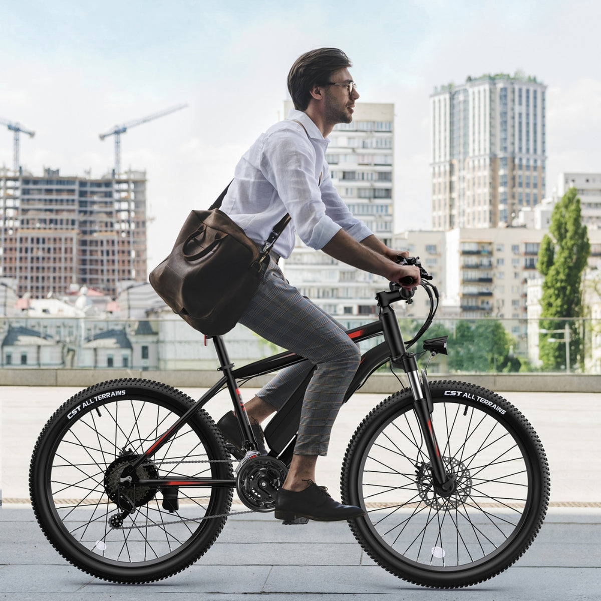 TotGuard Chaser Adult Commuter Electric Mountain Bike - TotGuard