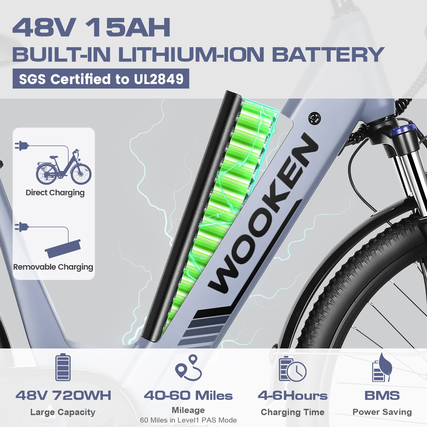 TotGuard PRSWK21 Step Through Commuter Electric Bike