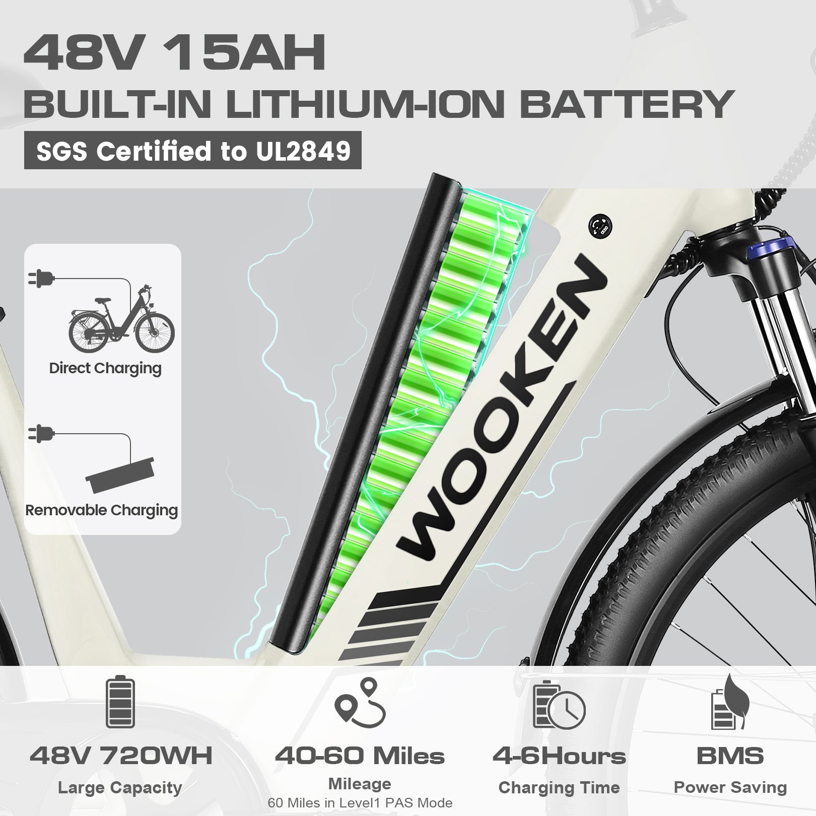 TotGuard PRSWK21 Step Through Commuter Electric Bike