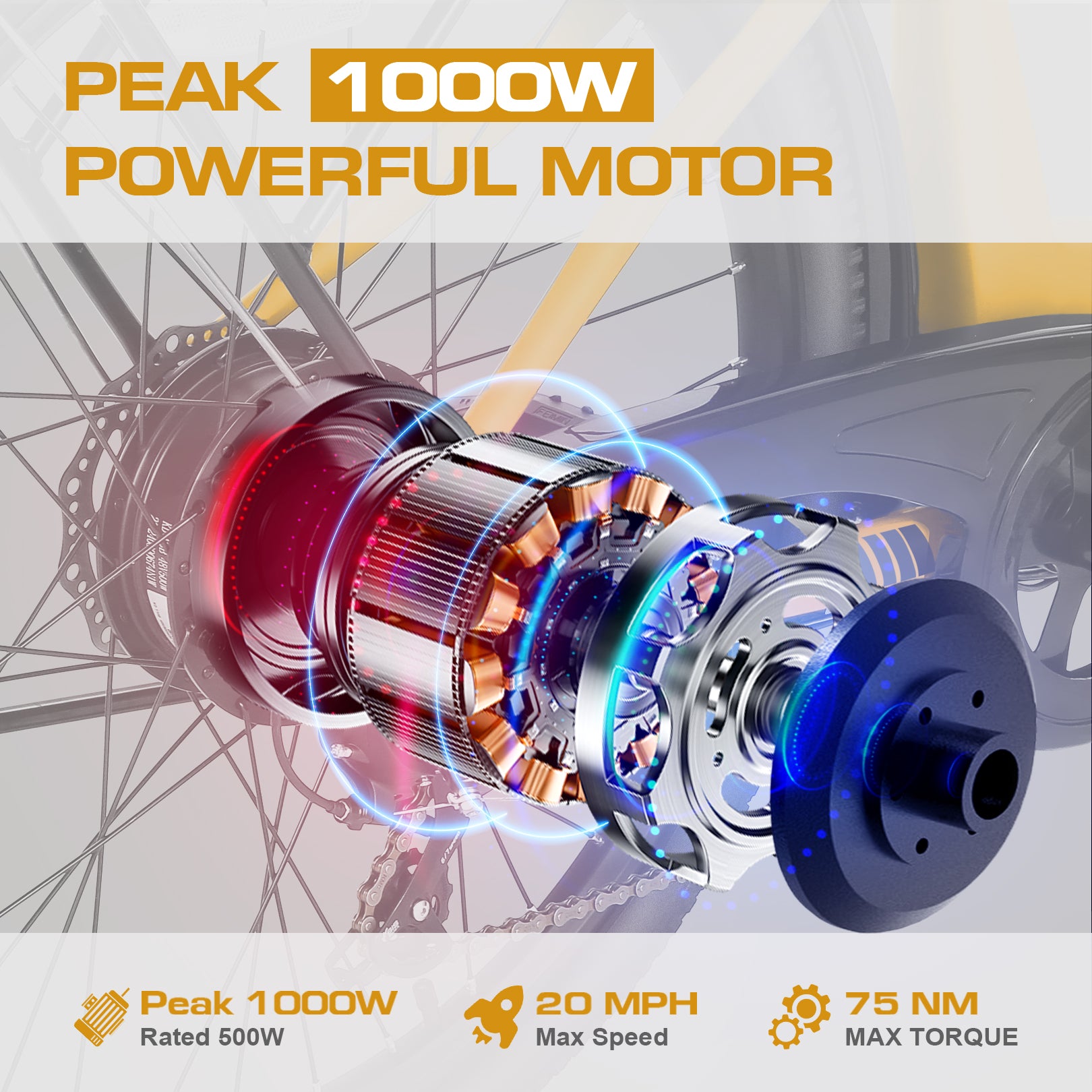 TotGuard PRSWK21 Step Through Commuter Electric Bike
