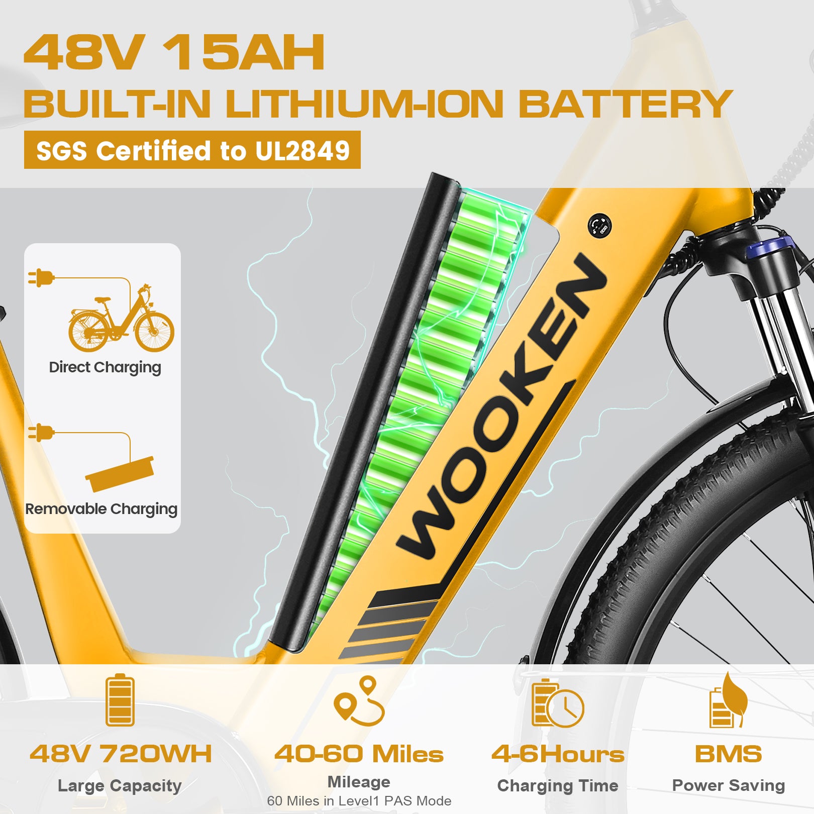 TotGuard PRSWK21 Step Through Commuter Electric Bike