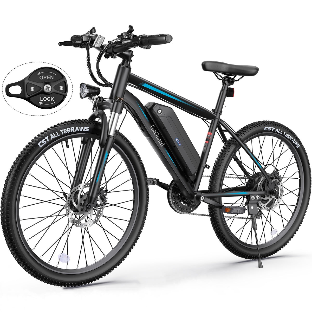 TotGuard Trekker Hardtail Trail Electric Mountain Bike - TotGuard