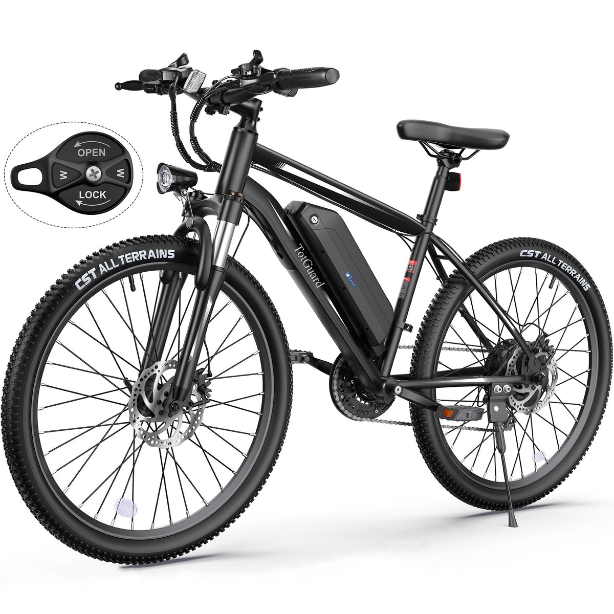 TotGuard Trekker Hardtail Trail Electric Mountain Bike - TotGuard