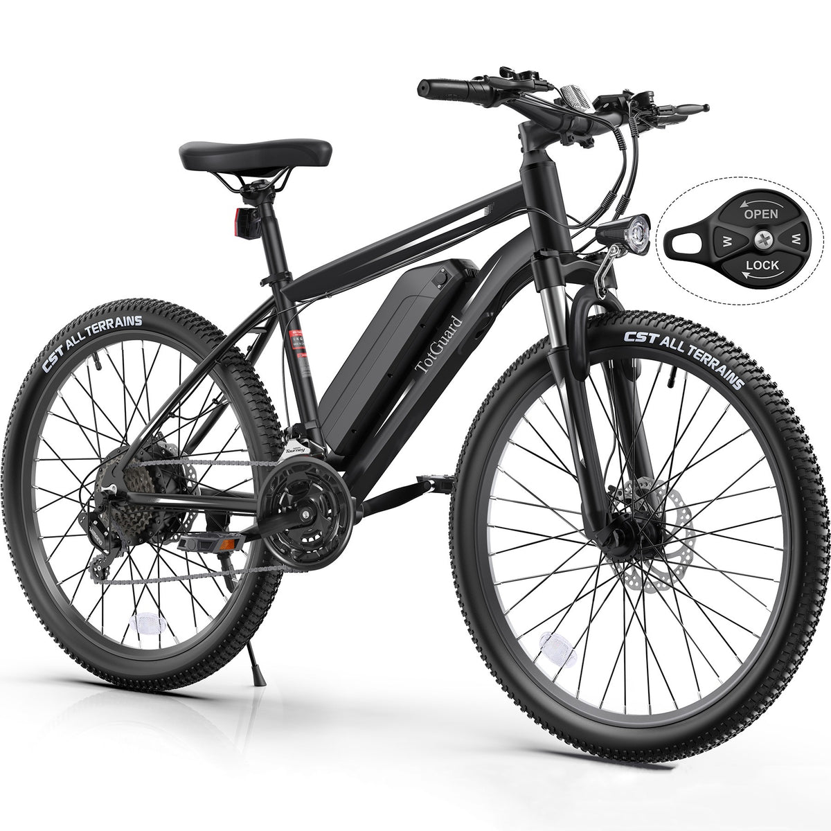 TotGuard Trekker Hardtail Trail Electric Mountain Bike - TotGuard