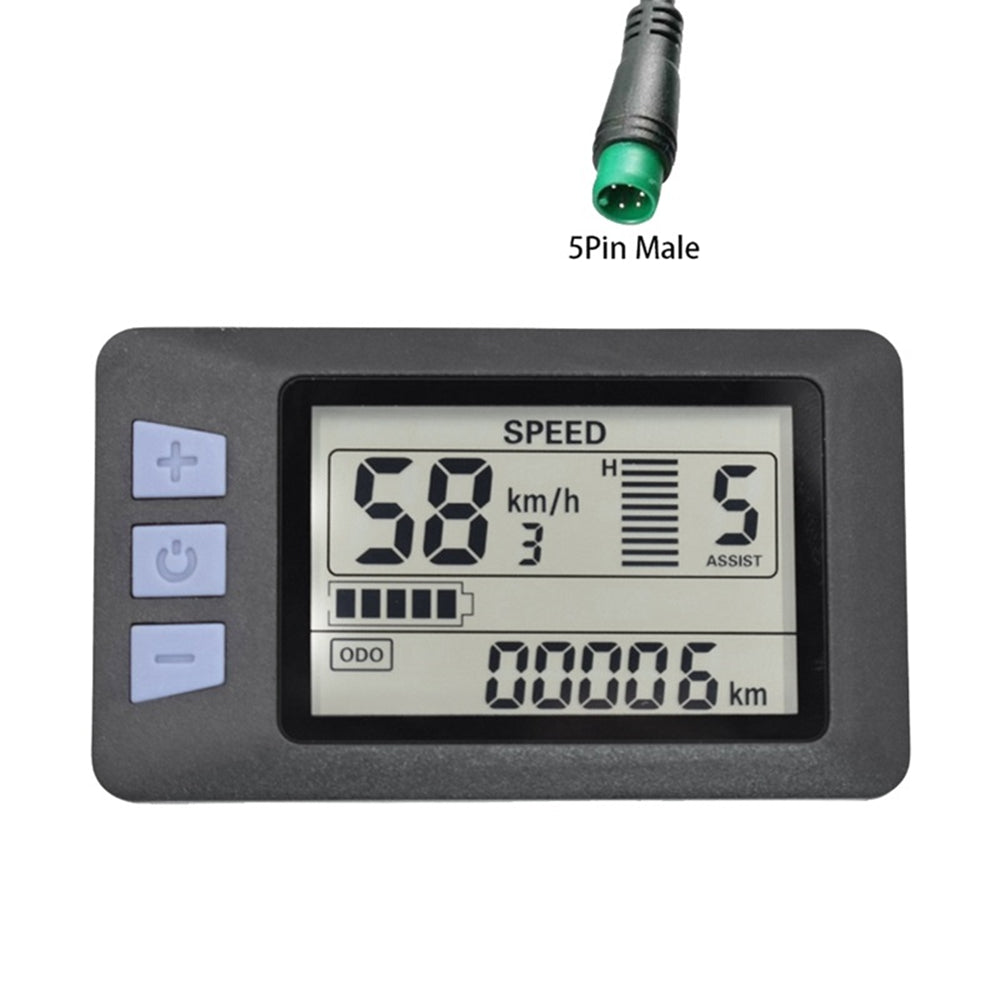 TotGuard Electric Bike LCD Display Meter - TotGuard