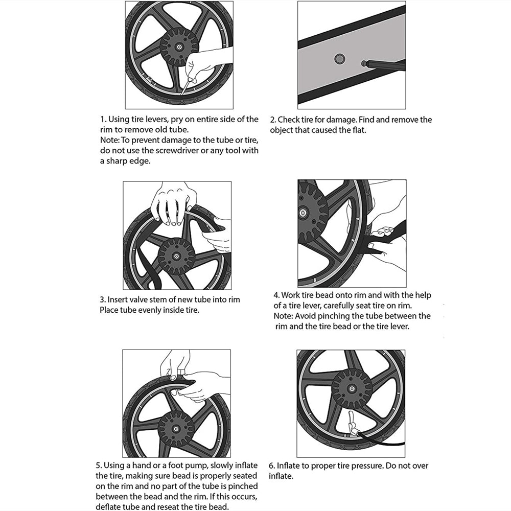 TotGuard Electric Bike Tubes